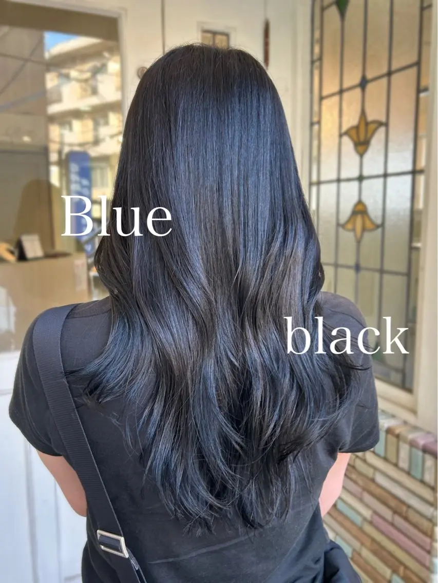 ロング カット ヘアカラー トリートメント 【艶ヘア】 どうまえのヘアスタイル