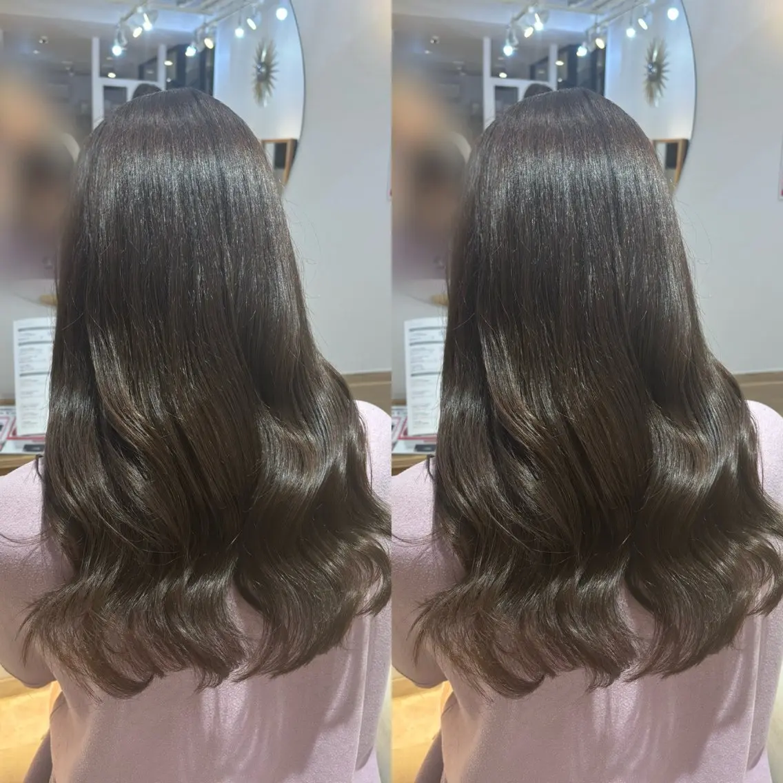 ロング 池田偲乃/上尾🐰 レイヤー/艶カラーのヘアスタイル