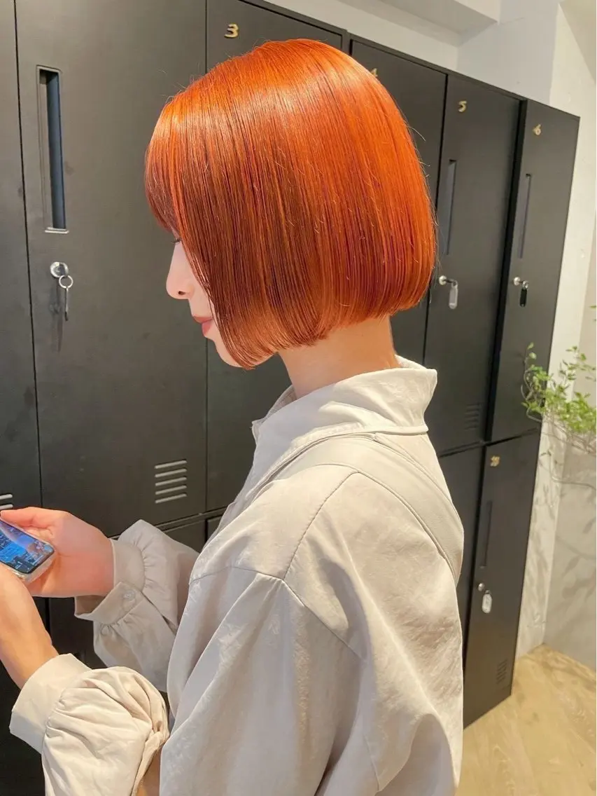 ショート カラー 🪞儚いハイトーン 🎀ももかのヘアスタイル