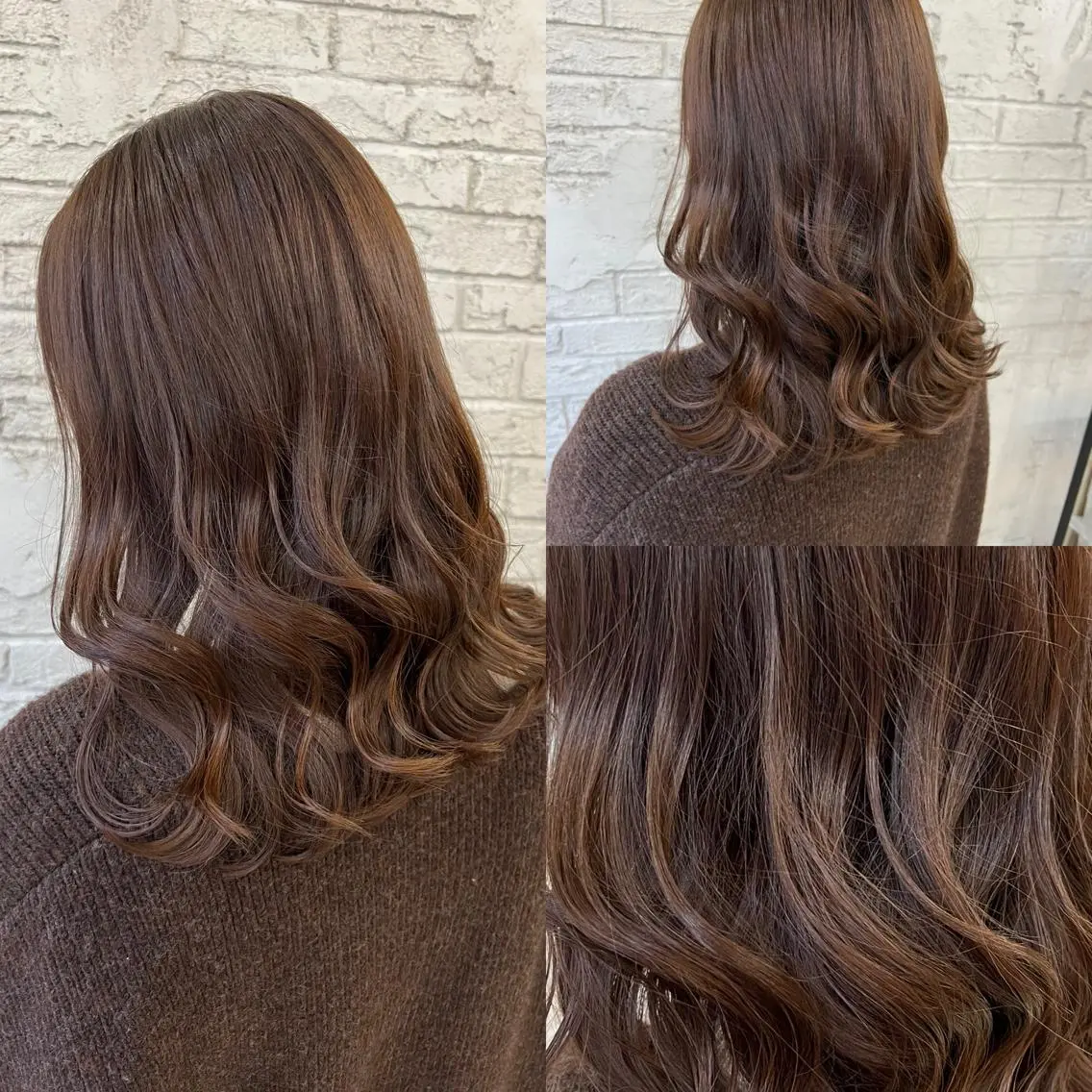 ミディアム カラー エクステ＆艶カラー 🎀YURINA🎀のヘアスタイル