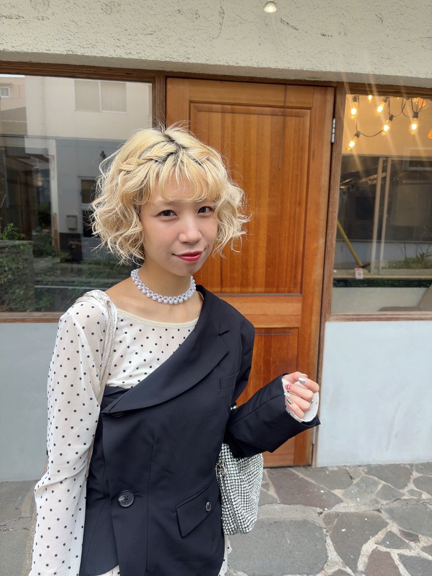 ショート カラー ヘアアレンジ かとう みかのその他イメージ