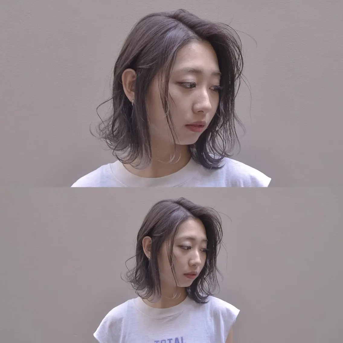 ミディアム カラー カット ヘアカラー トリートメント 堀江/心斎橋/西大橋 四ツ橋【Vers】のヘアスタイル