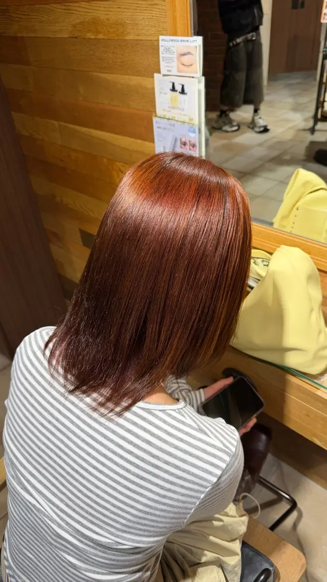 【U24】カラー＋トリートメントの写真