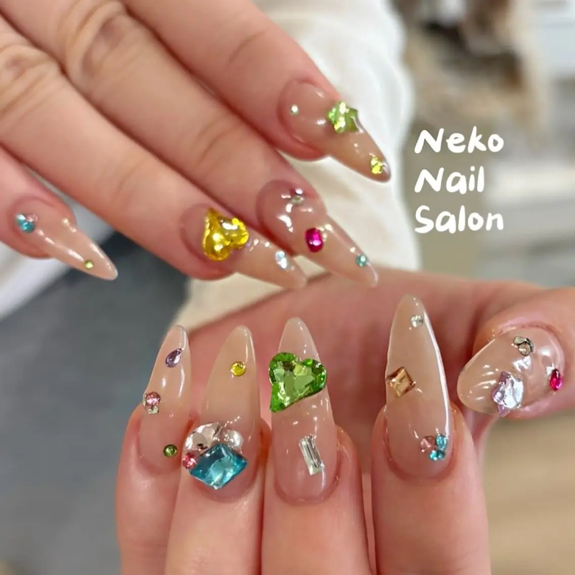 ネイル ワンカラーネイル neko nailのネイルデザイン