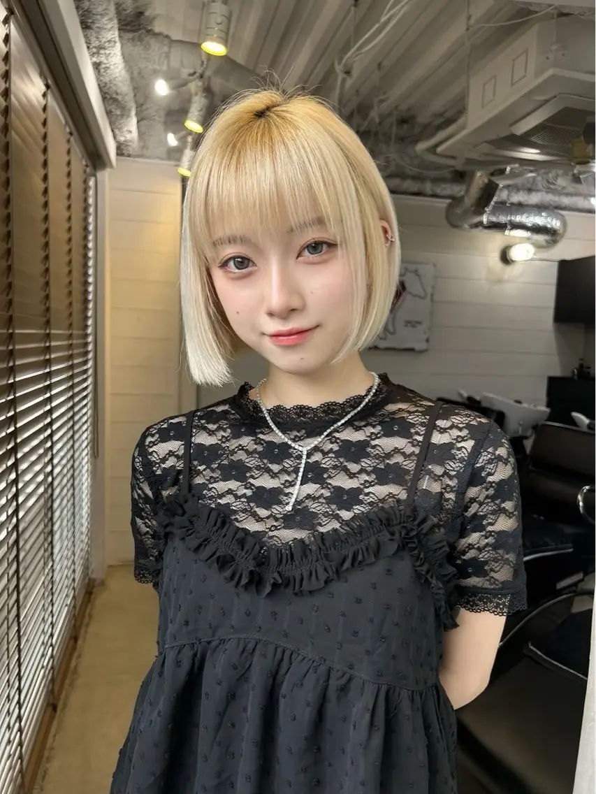 ショート マナ /透明感カラー🩰のヘアスタイル