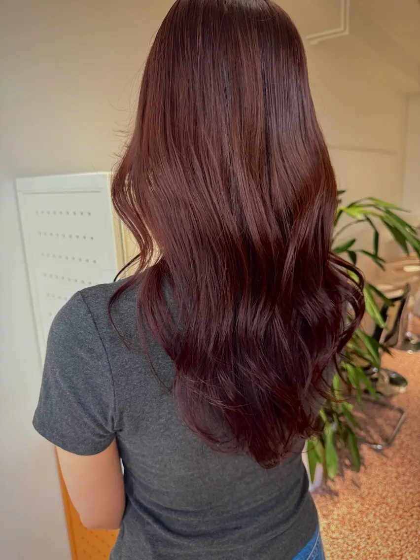 ロング カラー カット ヘアカラー トリートメント TEN セイゴのヘアスタイル