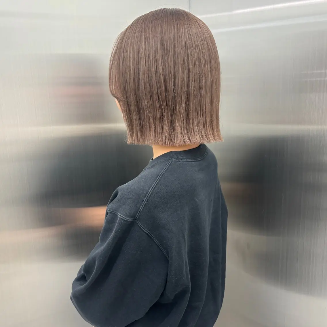 ショート ボブ 久安 美穂のヘアスタイル