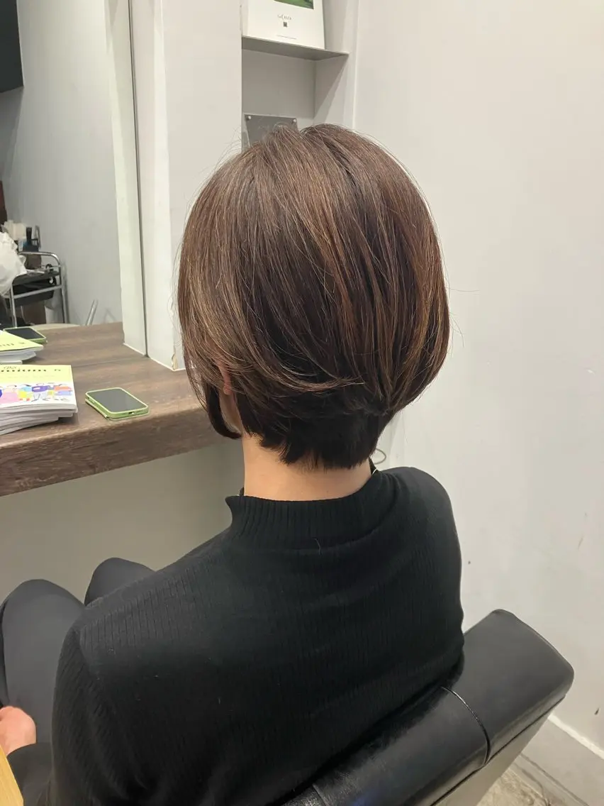 ショート ショートボブ ボブ ショートヘア Riant Meguのヘアスタイル