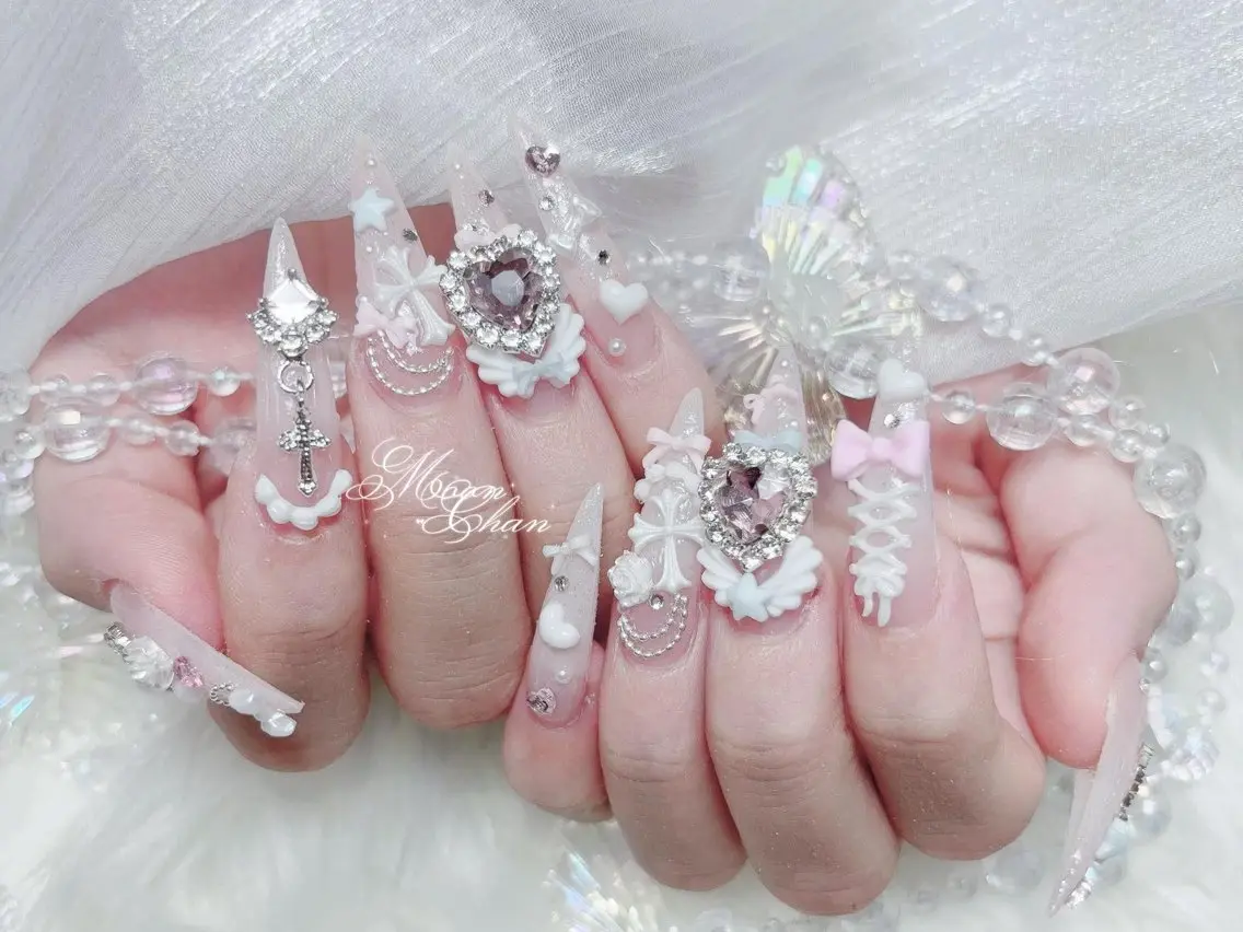 ネイル 長さ出し 韓国ネイル スカルプネイル ワンホンネイル ハンドネイル ハンドケア Yuki🌸 nailのネイルデザイン