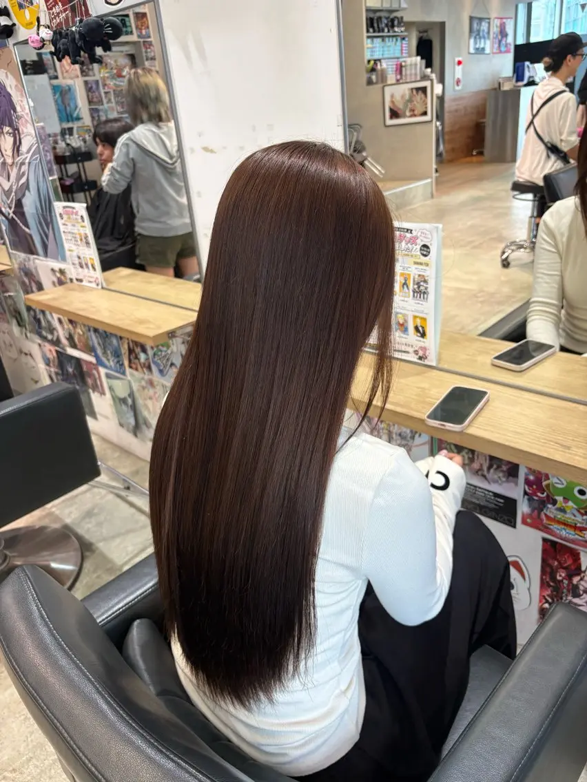 カラー ヘアカラー 渋谷| 艶カラー 🌟TOMOKAのヘアスタイル