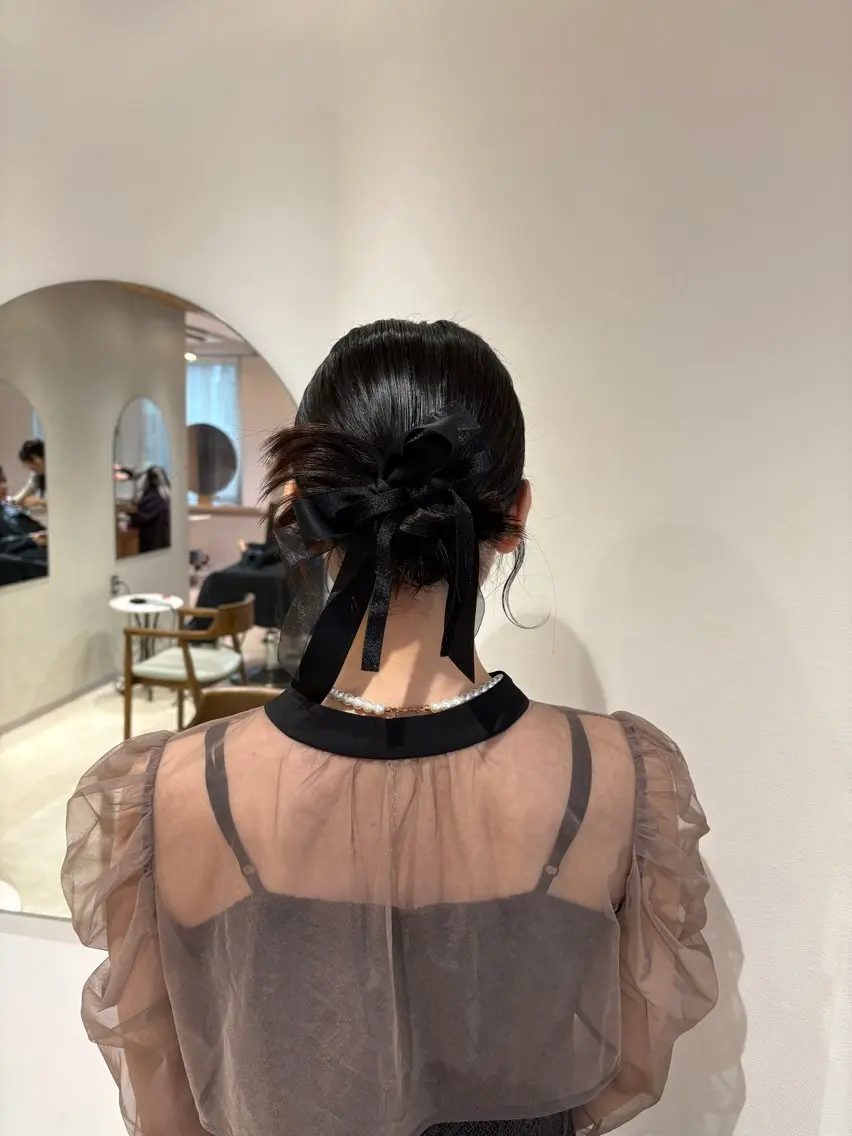 ショート ヘアアレンジ Osoko Hiyoriのヘアスタイル