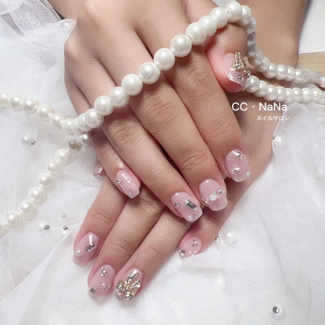 ネイル 持ち込み CC NaNa ワンホンネイル🌙Nのネイルデザイン