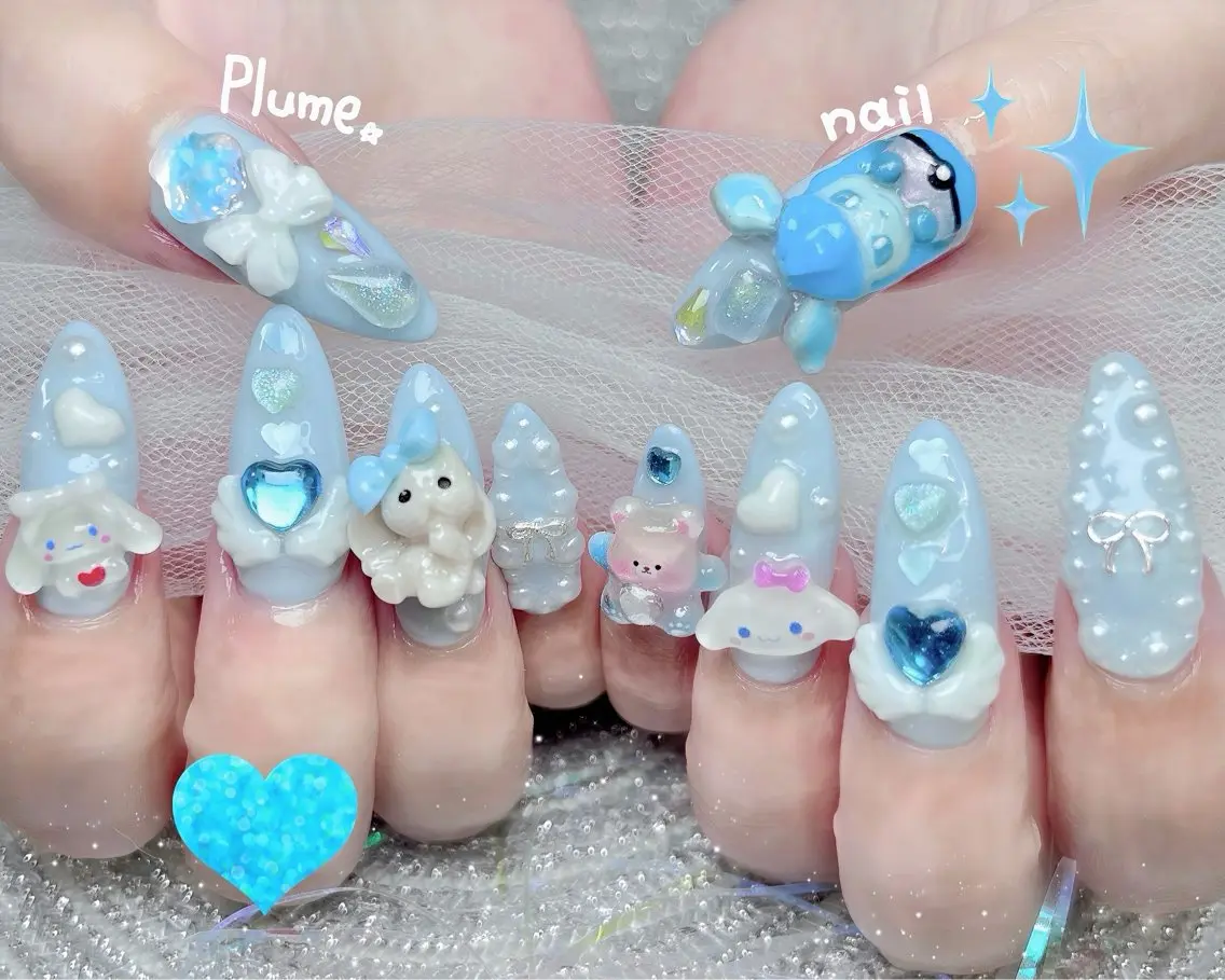 ネイル ハンドネイル plume nail ☆韓国ネイルのネイルデザイン
