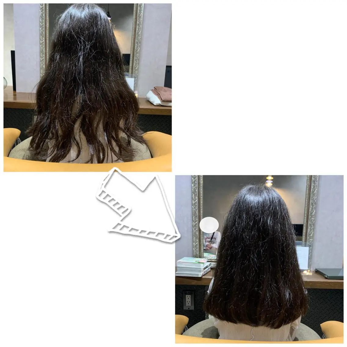ロング キッズ enx天王町店 伊藤 愛央のヘアスタイル