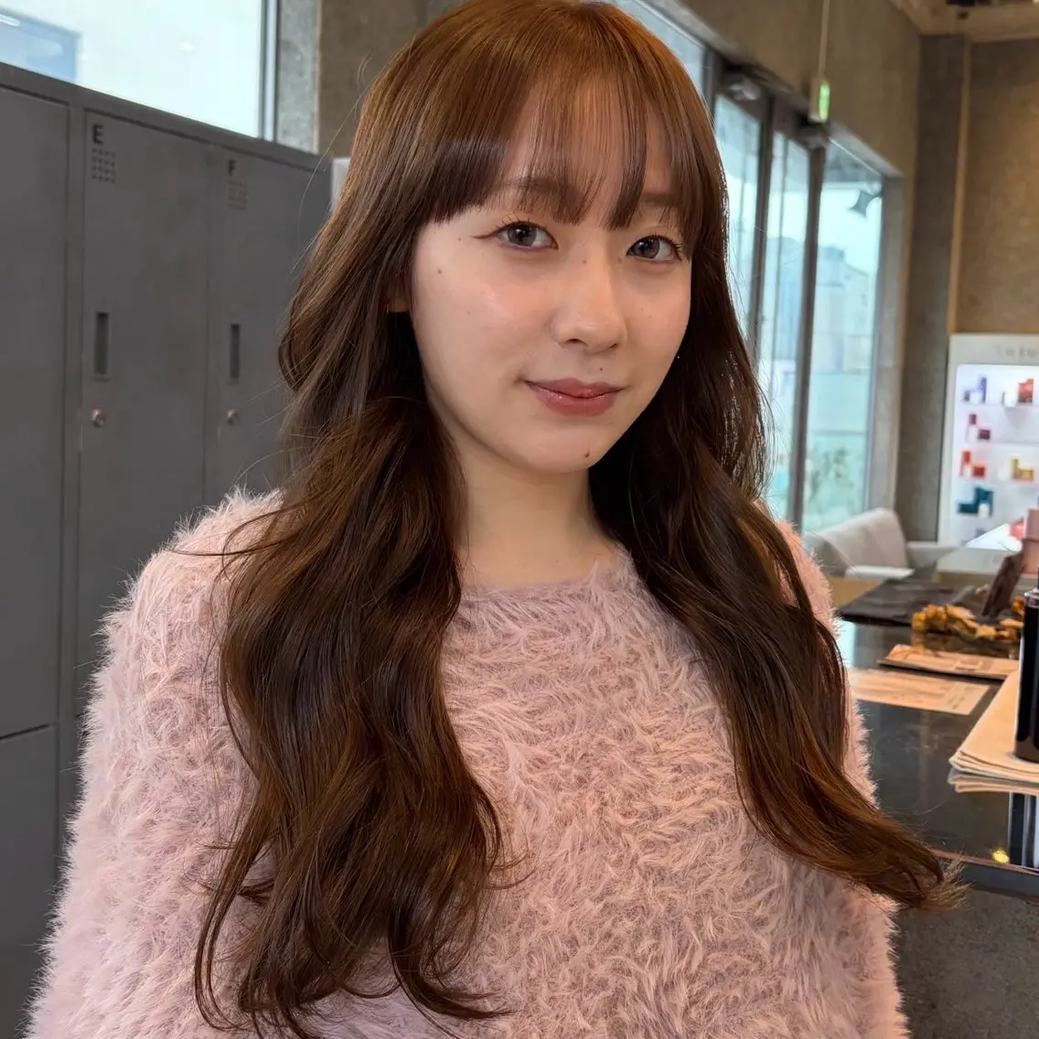 ロング カラー ヘアアレンジ うる艶カラー 🪽💫まいかのヘアスタイル