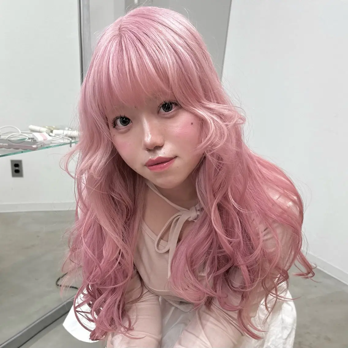 カラー エクステモデル募集 💗大阪梅田/川上のヘアスタイル