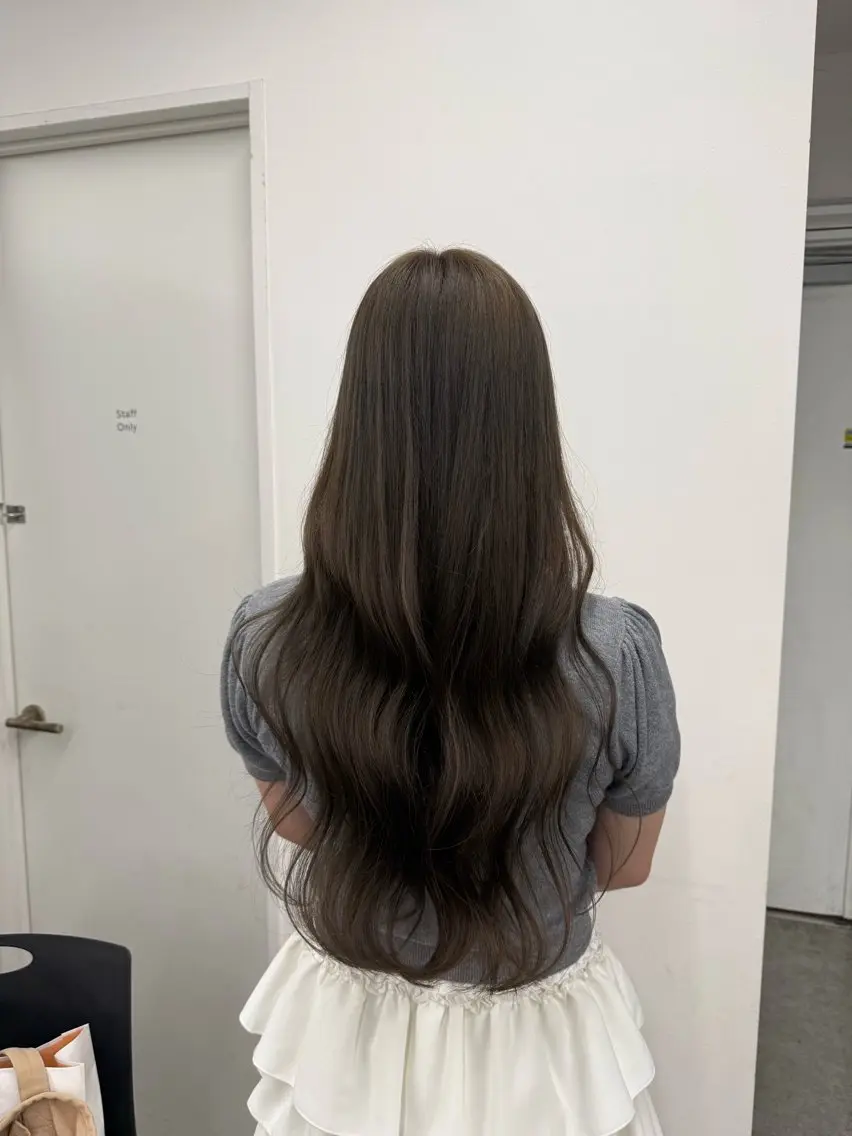 ロング カラー ヘアカラー 🍀ブラウンベージュ sakura🍀のヘアスタイル