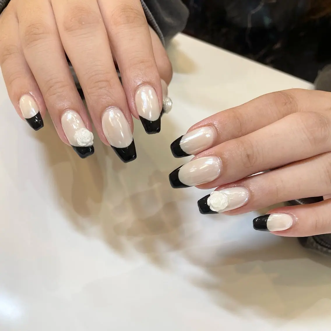 ネイル ホワイト Nail Salon Gummi.のネイルデザイン