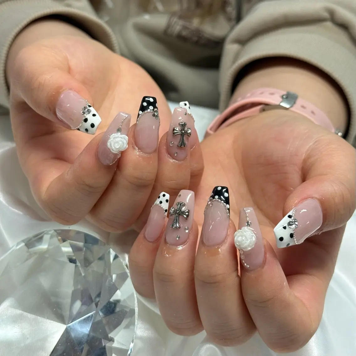 ジェル90min🤍持ち込みdesign可🤍パーツ乗せ放題の写真