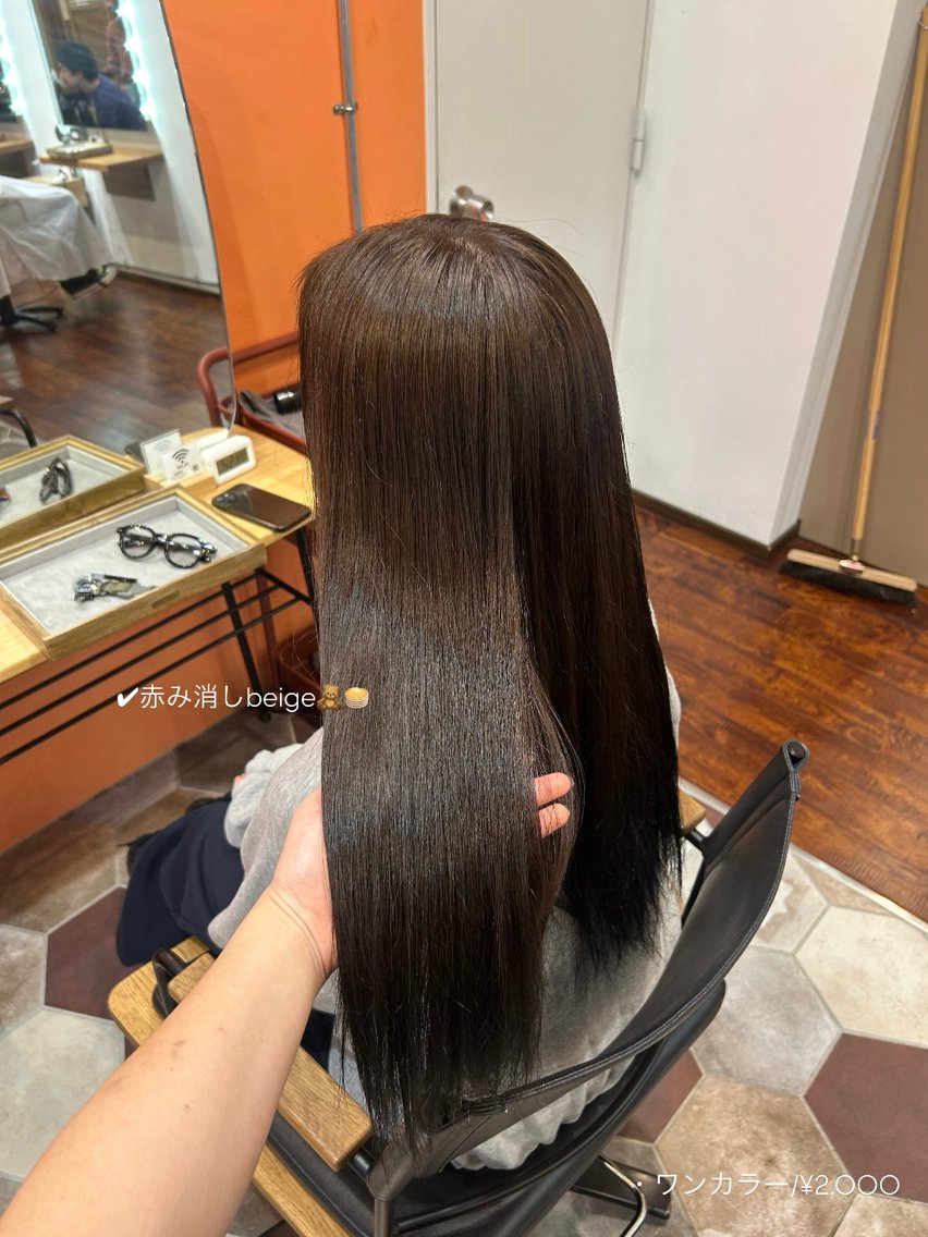 ロング カラー ヘアカラー 佐藤光華/JANU /カラーモデルのヘアスタイル