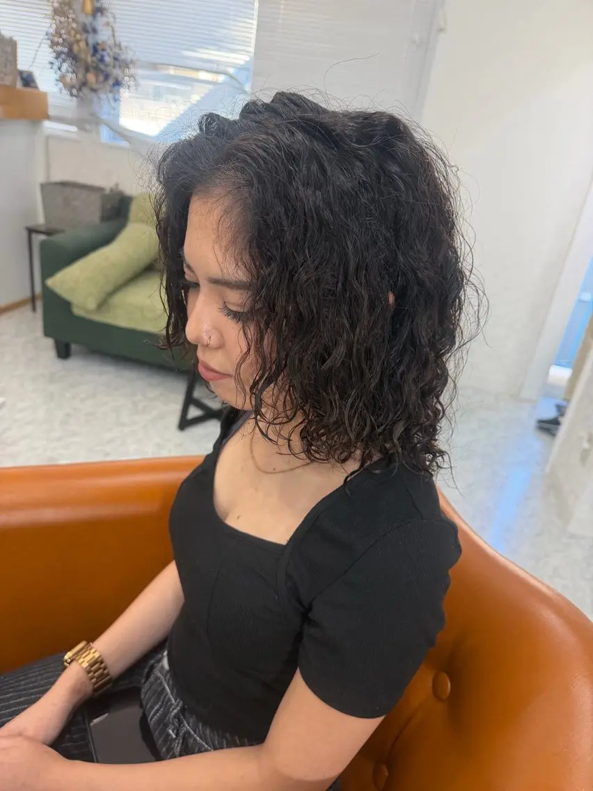 ショート パーマ MAEDA YUKIのヘアスタイル