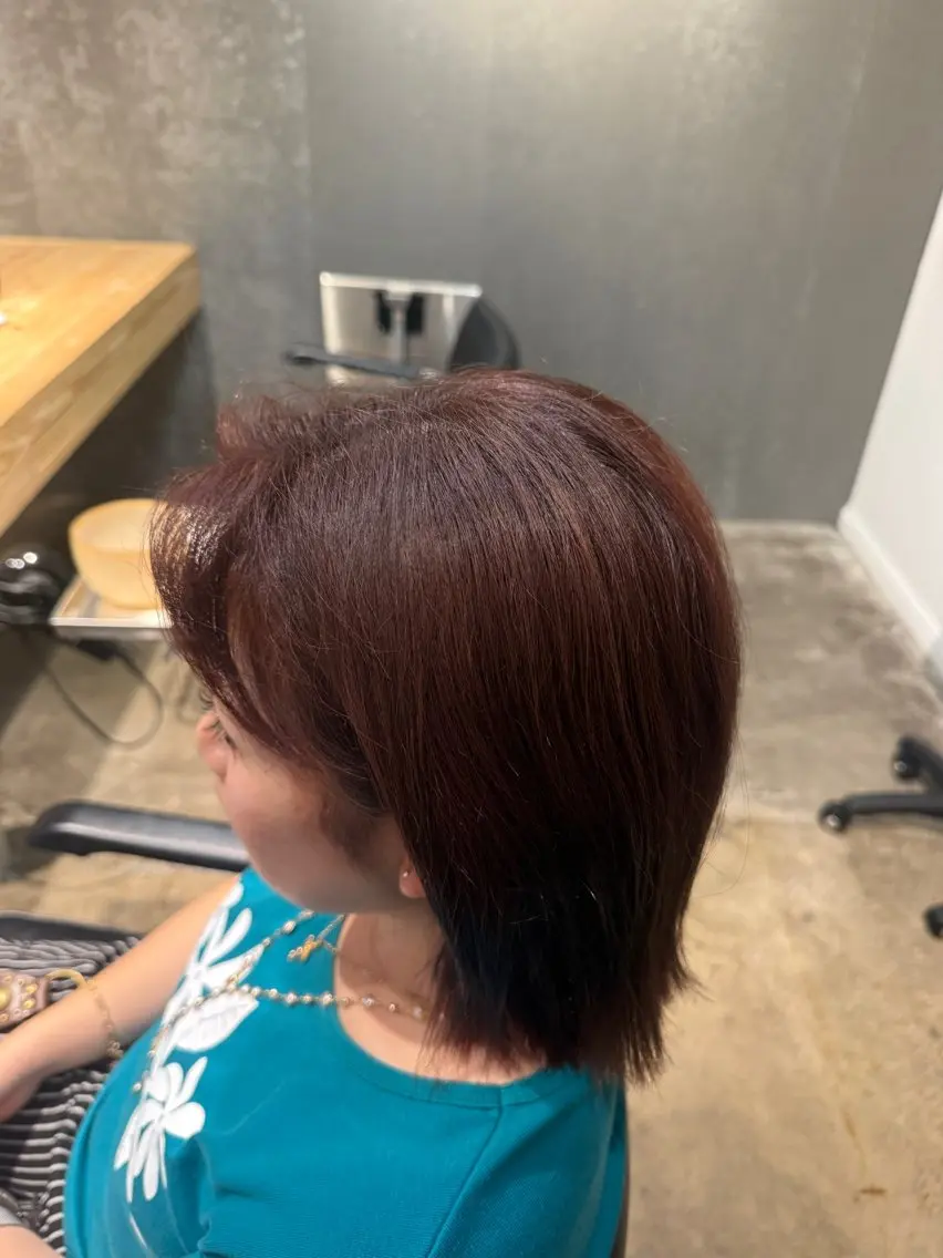 カラー 西村 颯世のヘアスタイル