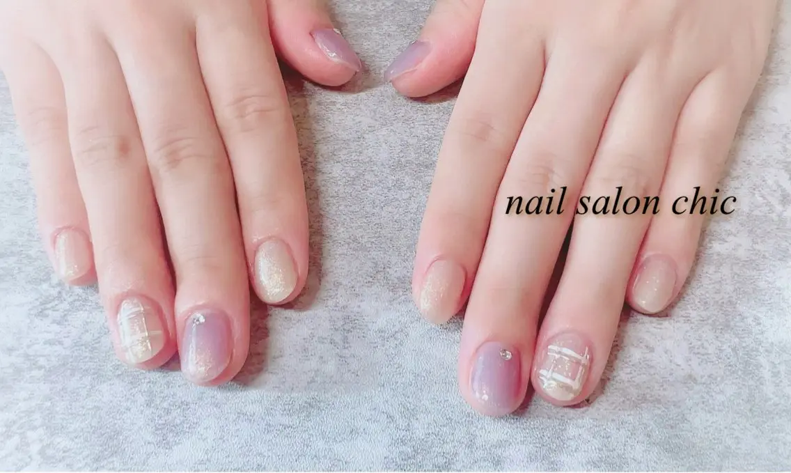 ネイル ハンドネイル nail salon chicのネイルデザイン