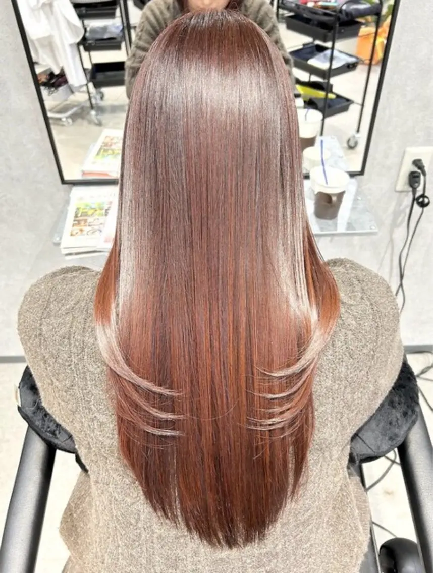 カラー 福留 莉奈のヘアスタイル