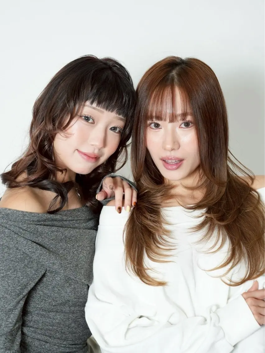 セミロング レディースカットモデ ル募集中❄️横田のヘアスタイル