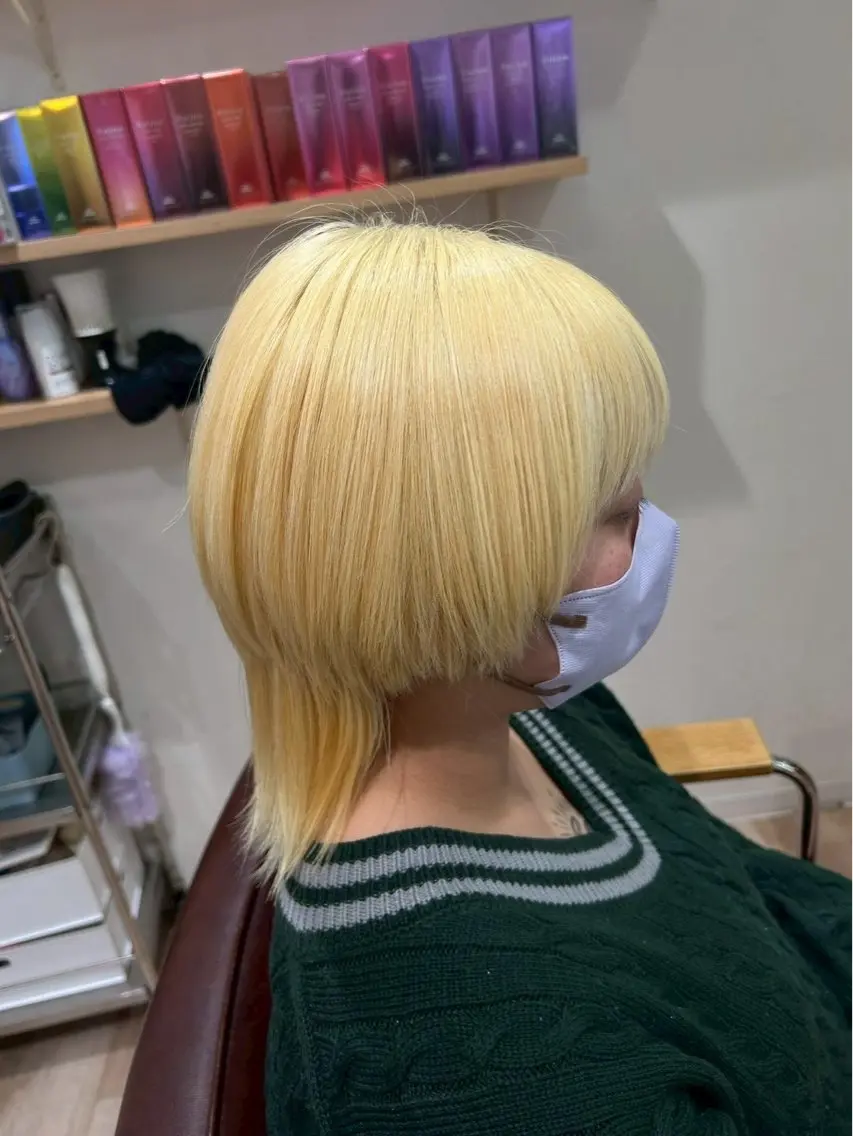 ブリーチ全頭のみ!🦊➕トリートメントの写真