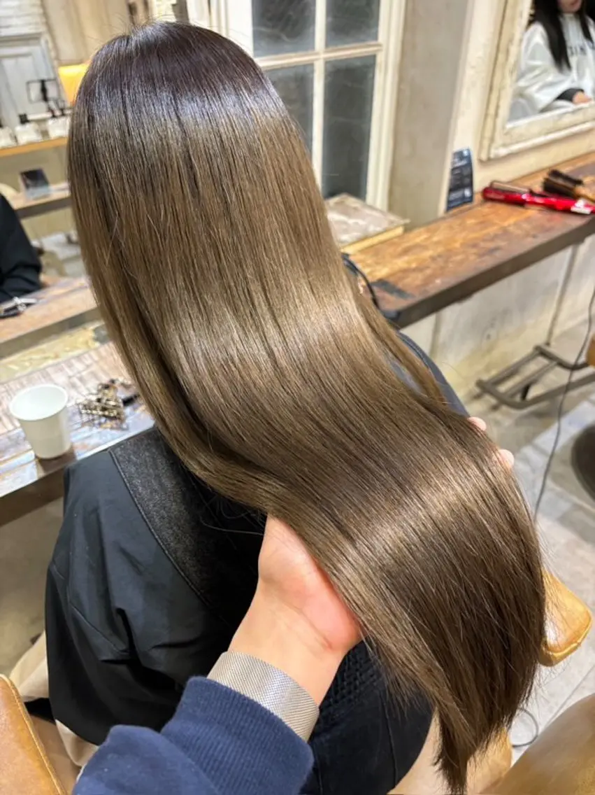 ロング 上野 峻典のヘアスタイル