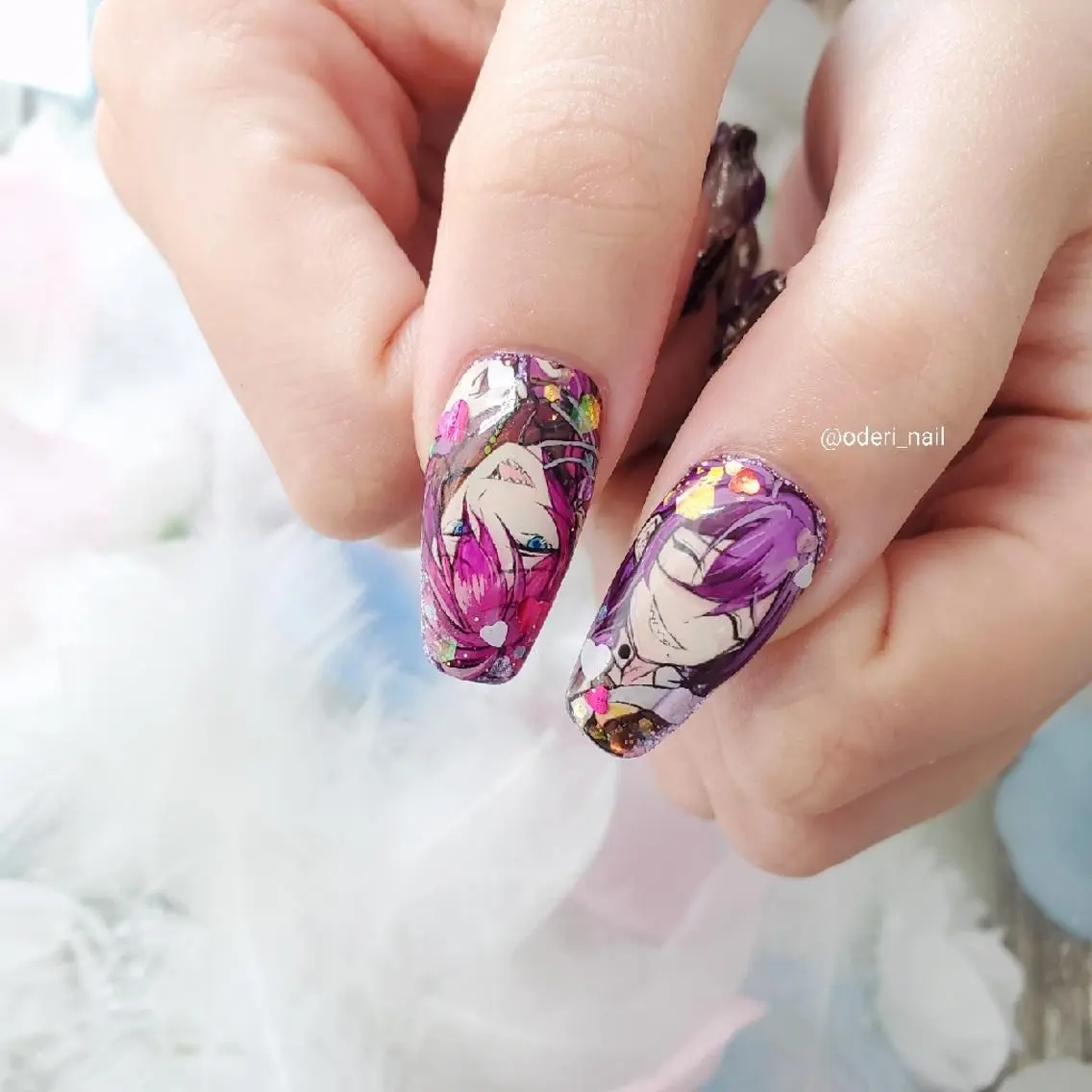 ネイル アートネイル ジェルネイル おで@ oderi_nailのネイルデザイン