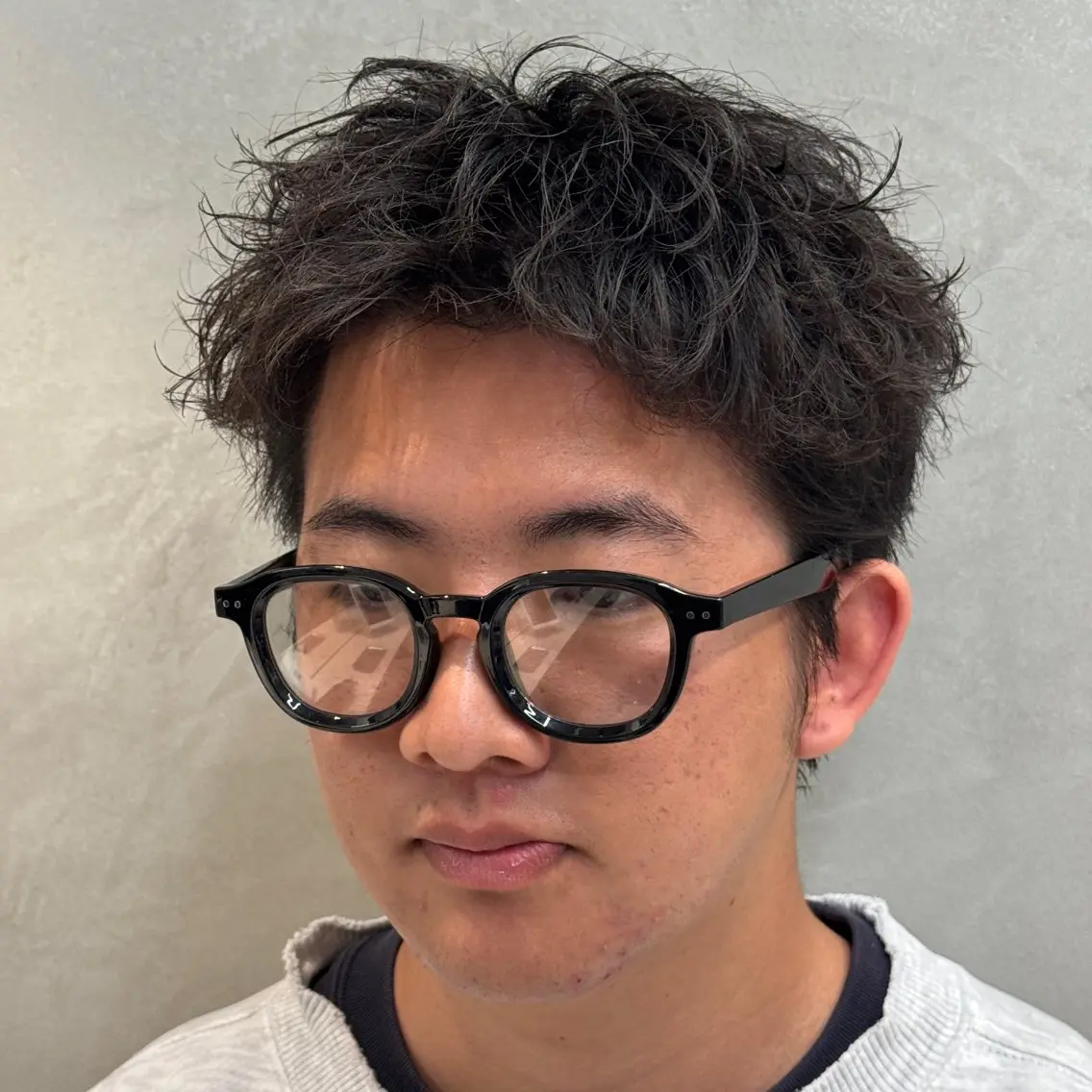 ショート パーマ メンズ カット パーマ メンズパーマ特化 【八王子】鈴木 惟人のヘアスタイル