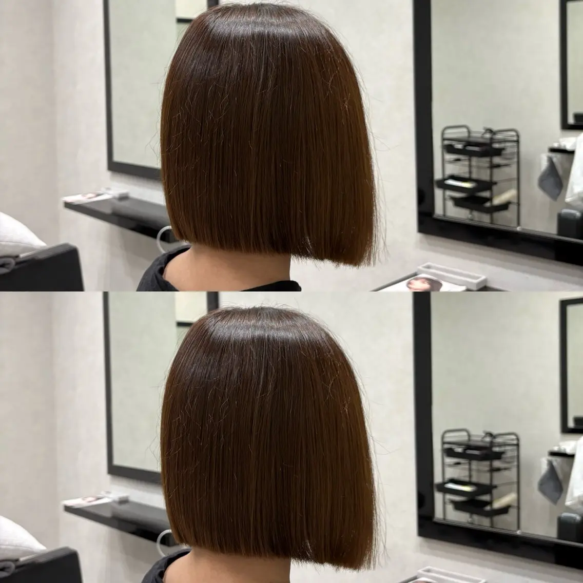 ショート ボブ カット 岡田 洋太のヘアスタイル