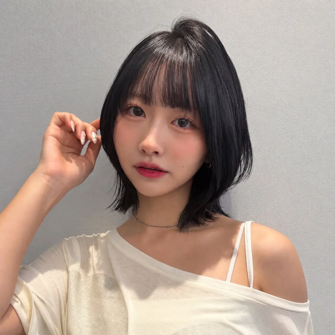 ミディアム カラー カット ヘアカラー トリートメント 🩷小川大輔🩷 店長/ボブ/インナーのヘアスタイル