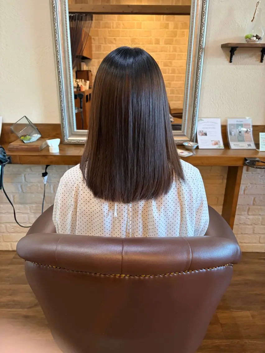 ロング 肥田 夕蘭のヘアスタイル