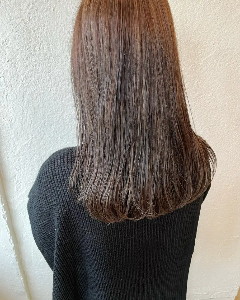 セミロング ヘアアレンジ ハイライト 姫路/飾磨 reika 🌛のヘアスタイル