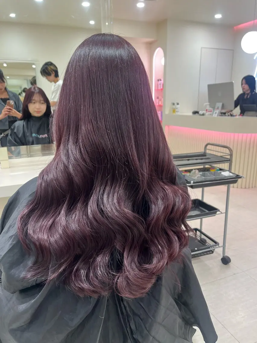 ロング Ma2Ri /ゆるふわ暖色カラーのヘアスタイル