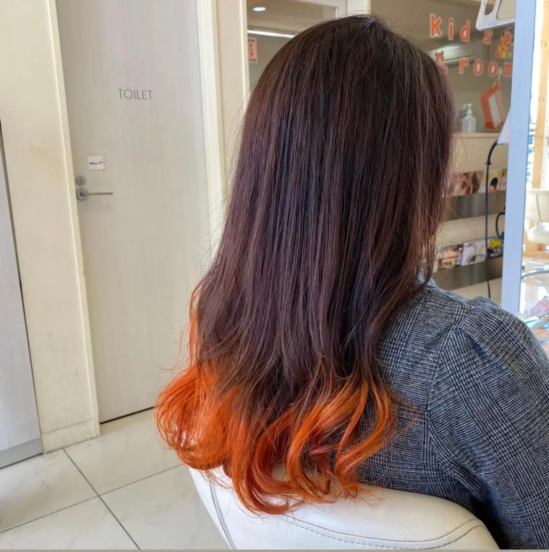 カラー ヘアカラー SALOWIN栄 高須大貴のヘアスタイル