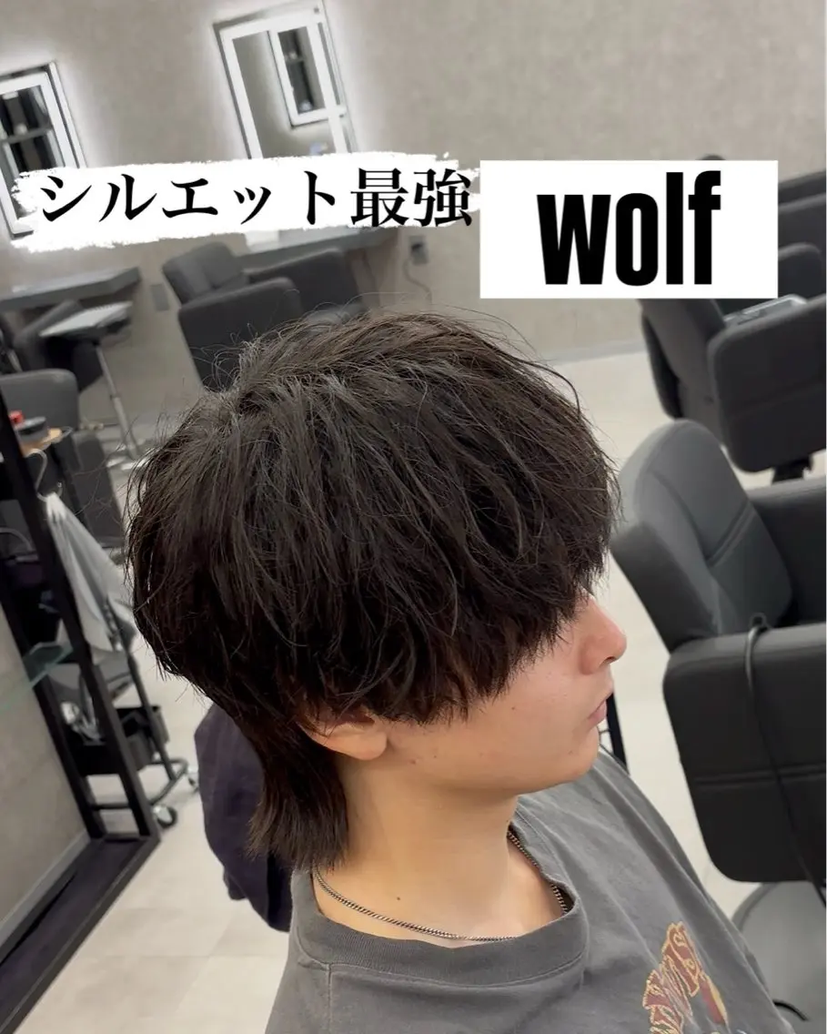 メンズ メンズウルフカット ウルフカット カット 田村 丈晴/カラー/パーマのヘアスタイル