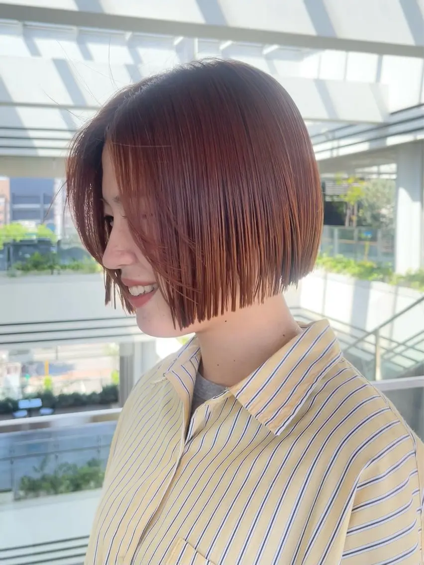 ショート カット ヘアカラー トリートメント 園田 渉 ◤SHIKIO◢のヘアスタイル