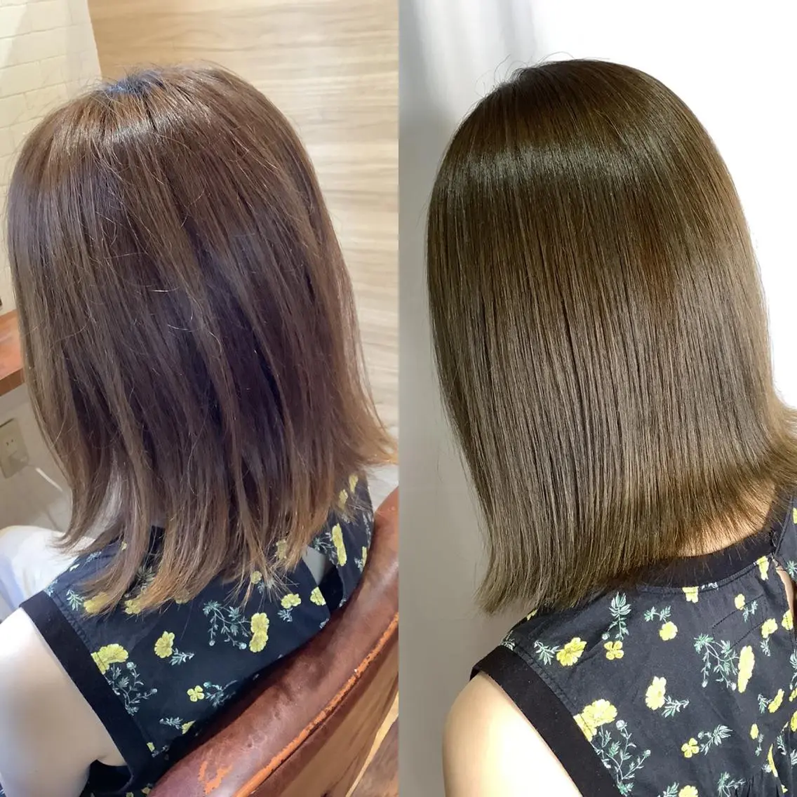 💇‍♀️トレンドカラー＋超音波トリートメントの写真
