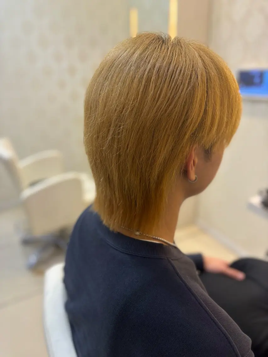 メンズ マッシュウルフ マッシュ メンズウルフカット ウルフカット カット 🍒 Rinoa🍒のヘアスタイル