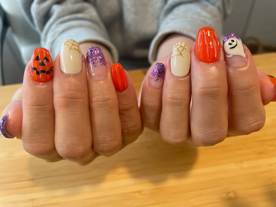 ネイル ハロウィン ハンドネイル Nailist Missaのネイルデザイン