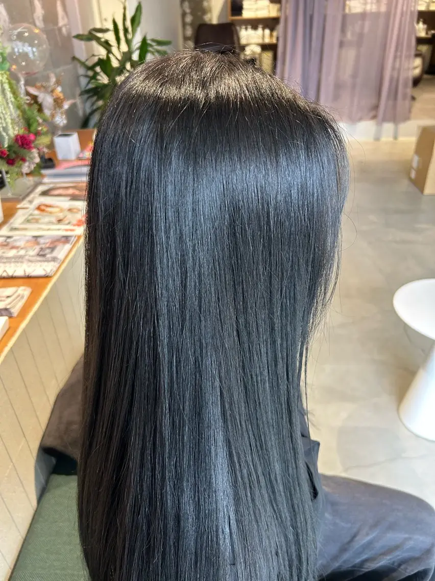 ロング ヘアカラー トリートメント 小林 智哉のヘアスタイル