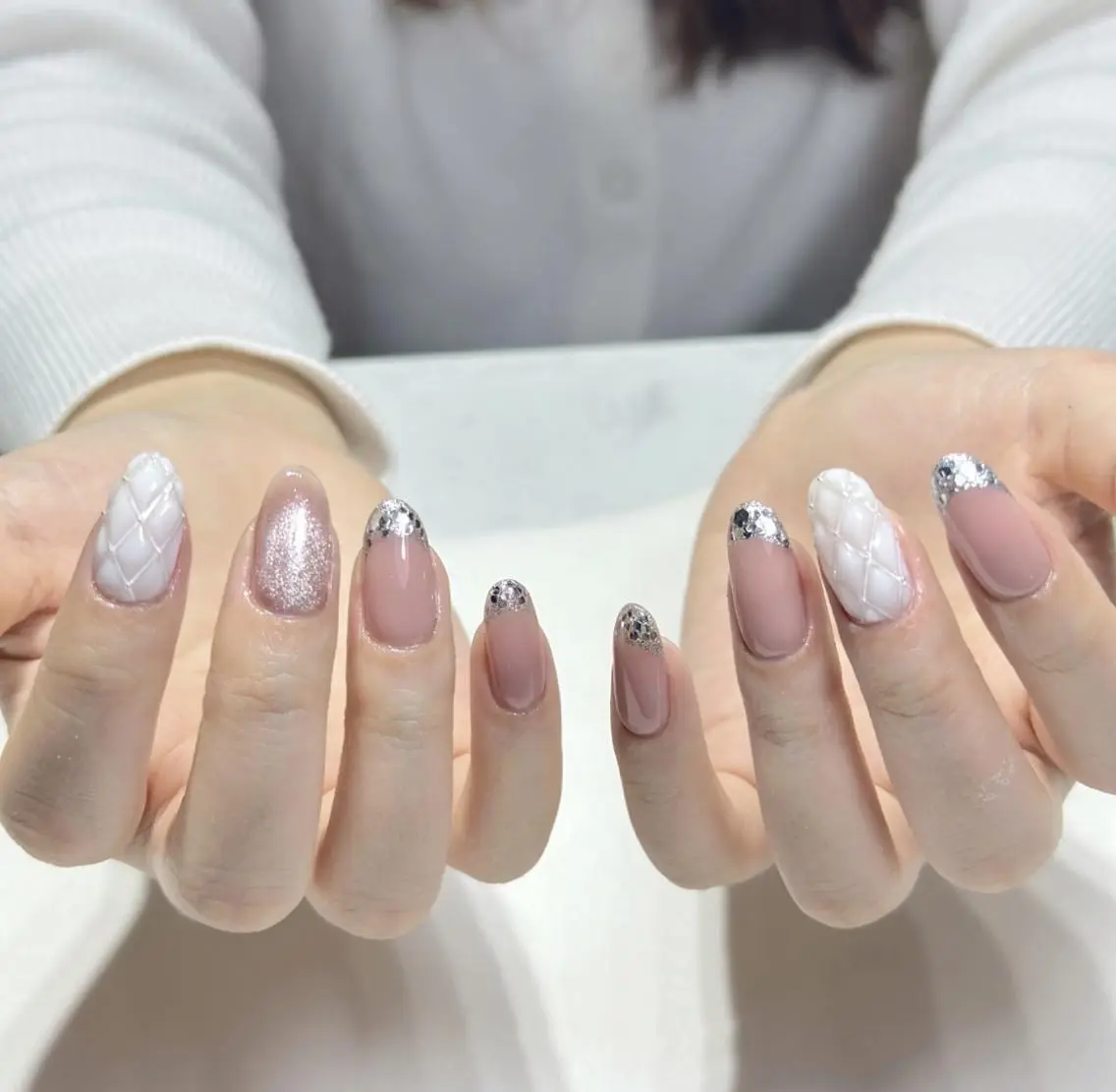 ネイル ハンドネイル ハンドケア 🍑 momo_nailのネイルデザイン