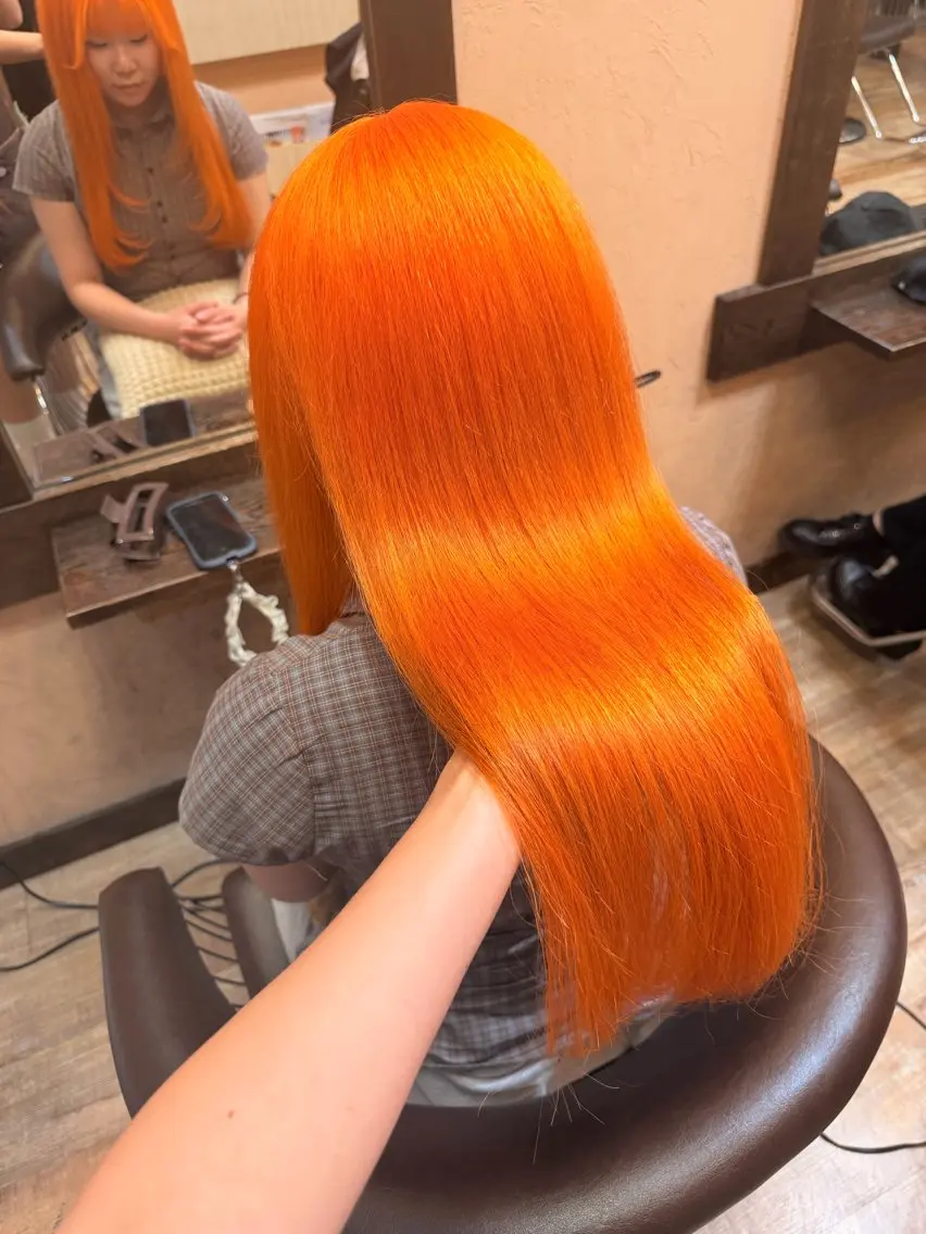 ロング Moremuu もも🍑のヘアスタイル