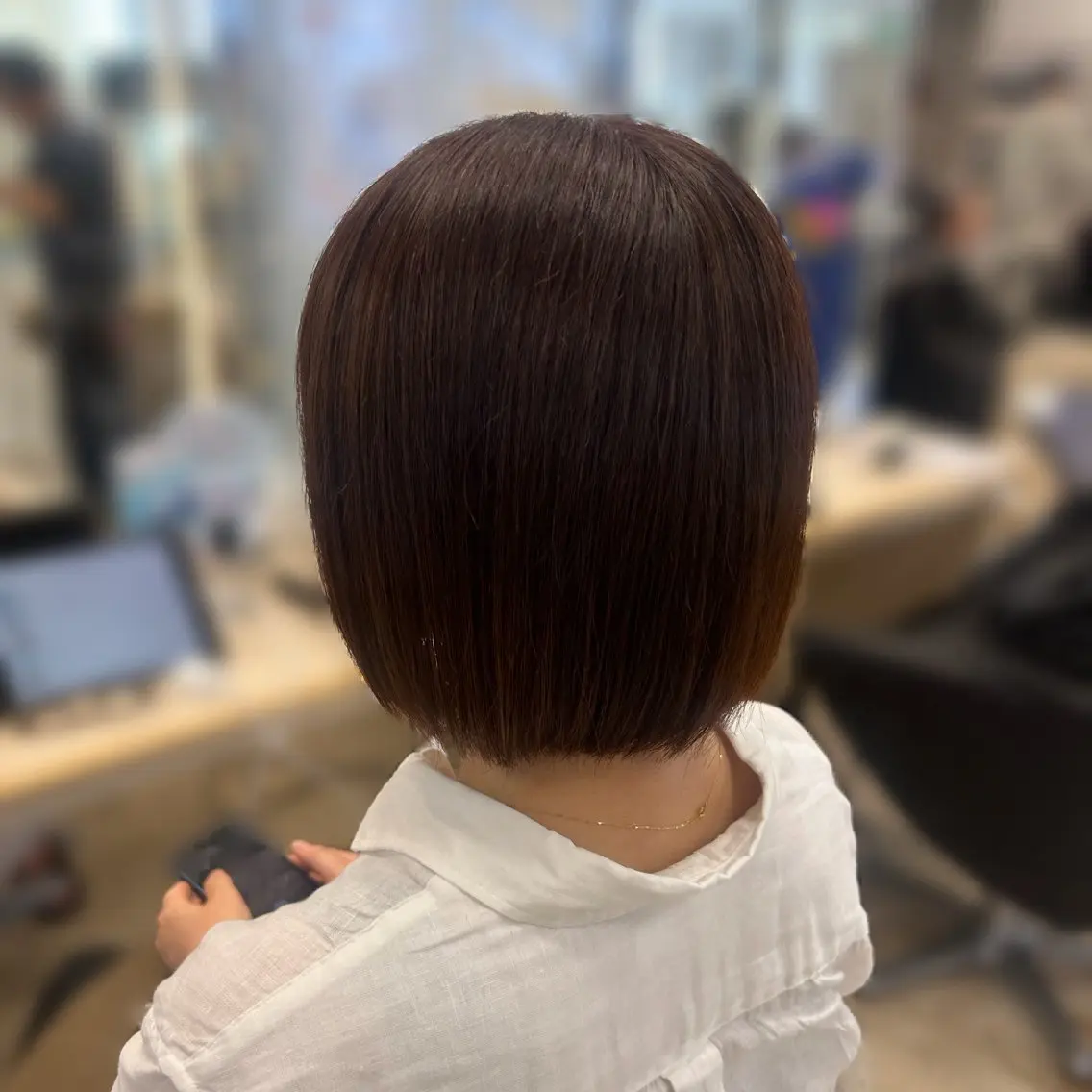 ショート ヘアセット ツヤ髪/ボブ/アレ ンジ🌿yuiのヘアスタイル