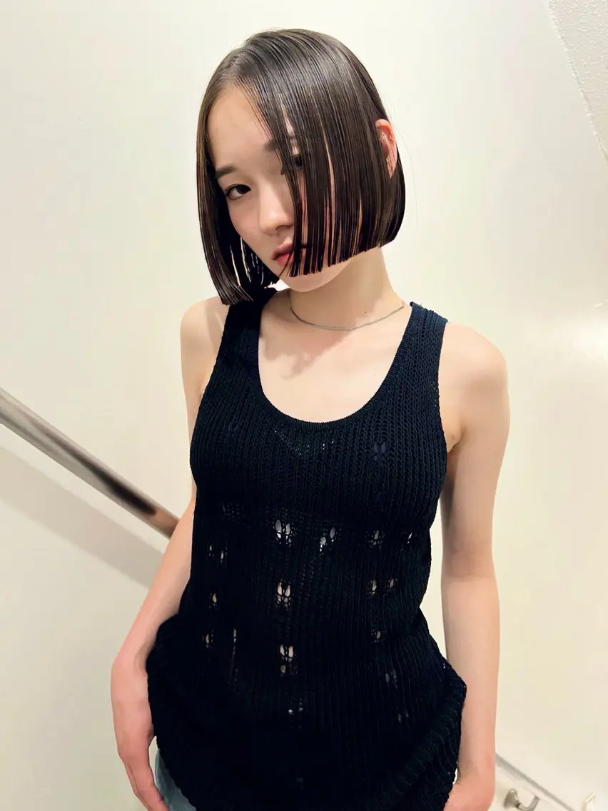 ショート ボブ レイヤーカット kanaのヘアスタイル