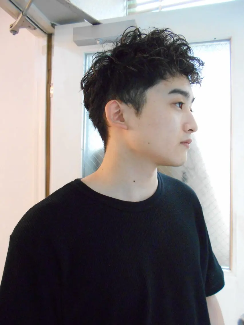 ショート Ticrohair Harukiのヘアスタイル
